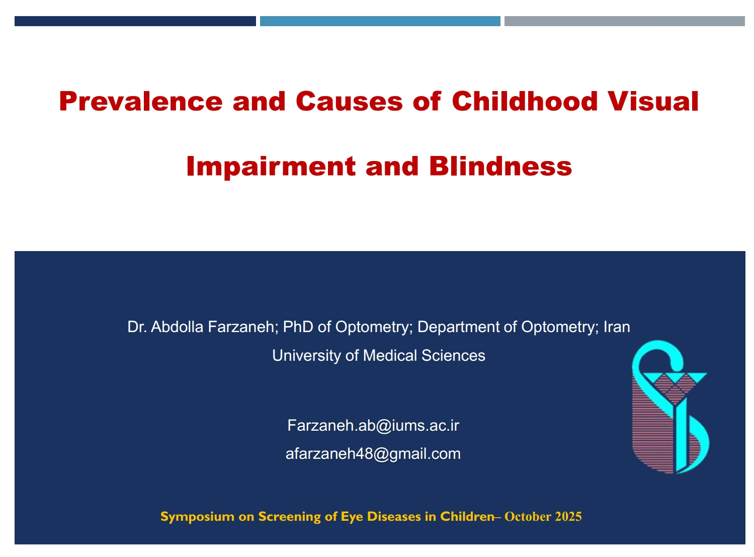 Prevalence and Causes of Childhood Visual Impairment and Blindness